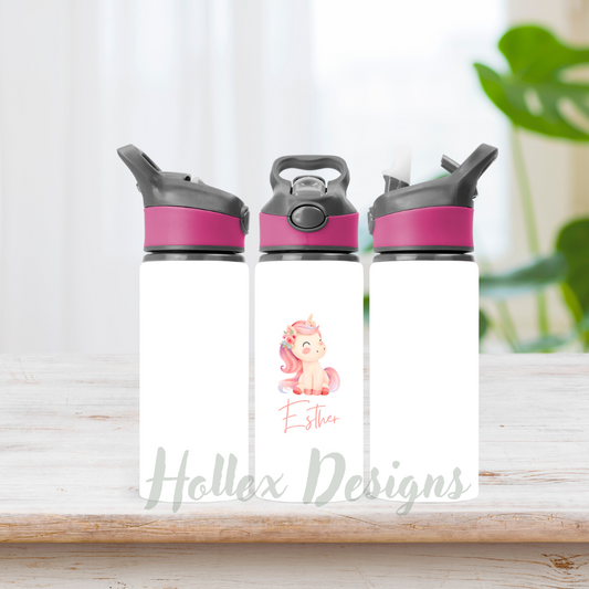 Cute Unicorn Water Bottle