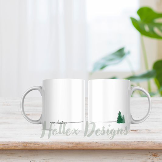 Merry Christmas Tree Mug